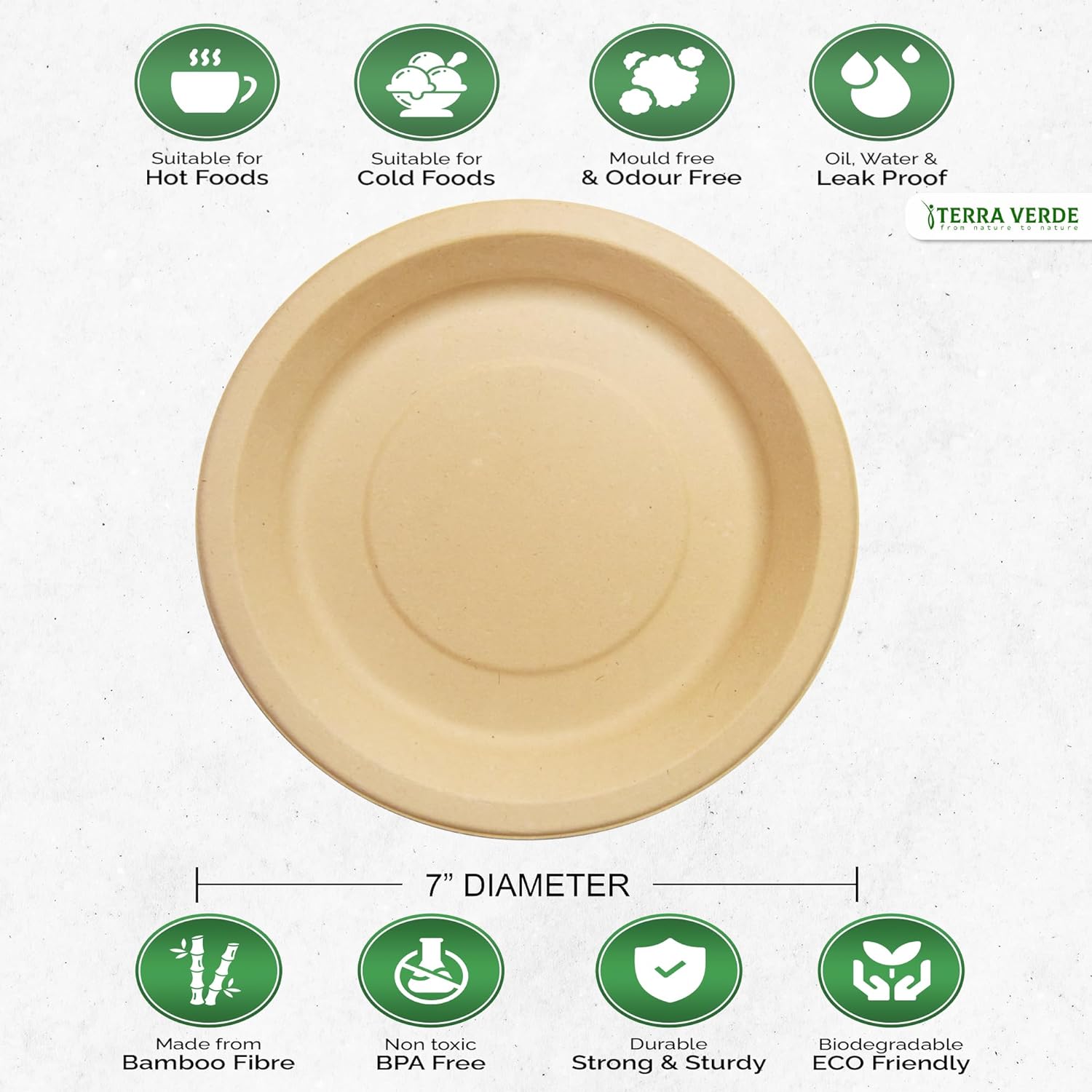 benefits of using Disposable Bamboo Fibre Paper Plates 